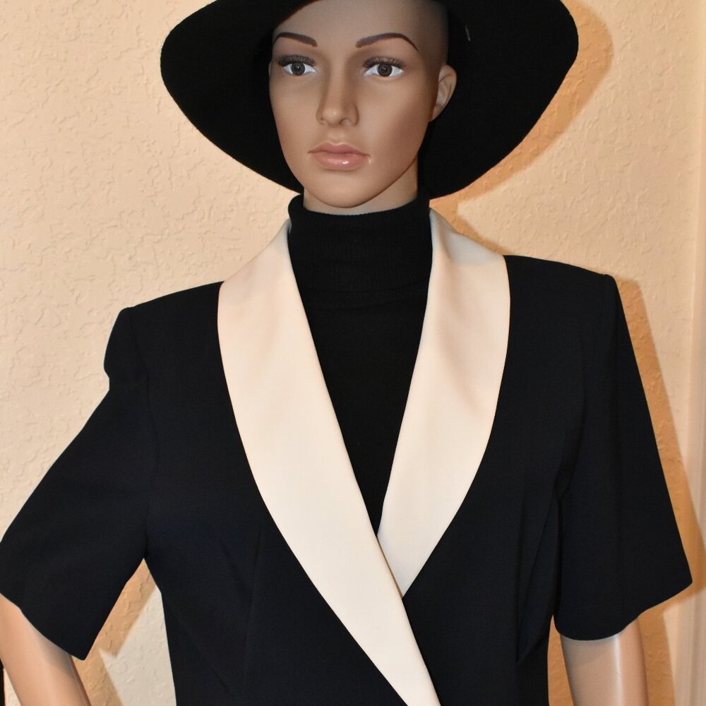 Vintage Navy Blue Double-breasted Blazer US 10 - NWOT